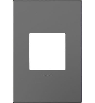 Adorne Magnesium Wall plate Lighting Controls Legrand Magnesium 1-Gang 