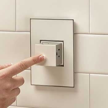 Adorne Pop-Out Outlet, 1-Gang Outlets Legrand White  