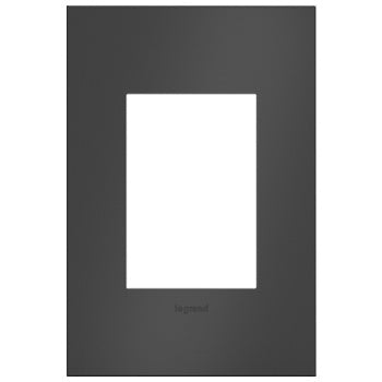 Adorne Satin Black Wall Plate