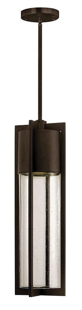 SHELTER-Medium Hanging Lantern Outdoor Hanging Lights Hinkley Buckeye Bronze  