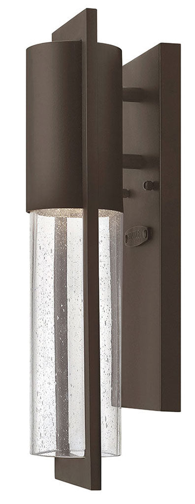 SHELTER-Extra Small Wall Mount Lantern Outdoor Wall Lights Hinkley Buckeye Bronze  