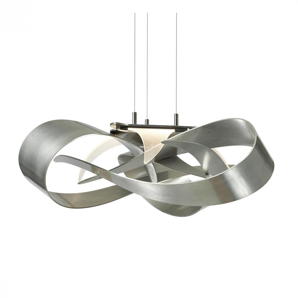 Hubbardton Forge Flux LED Pendant 136520 Pendant Hubbardton Forge Platinum  