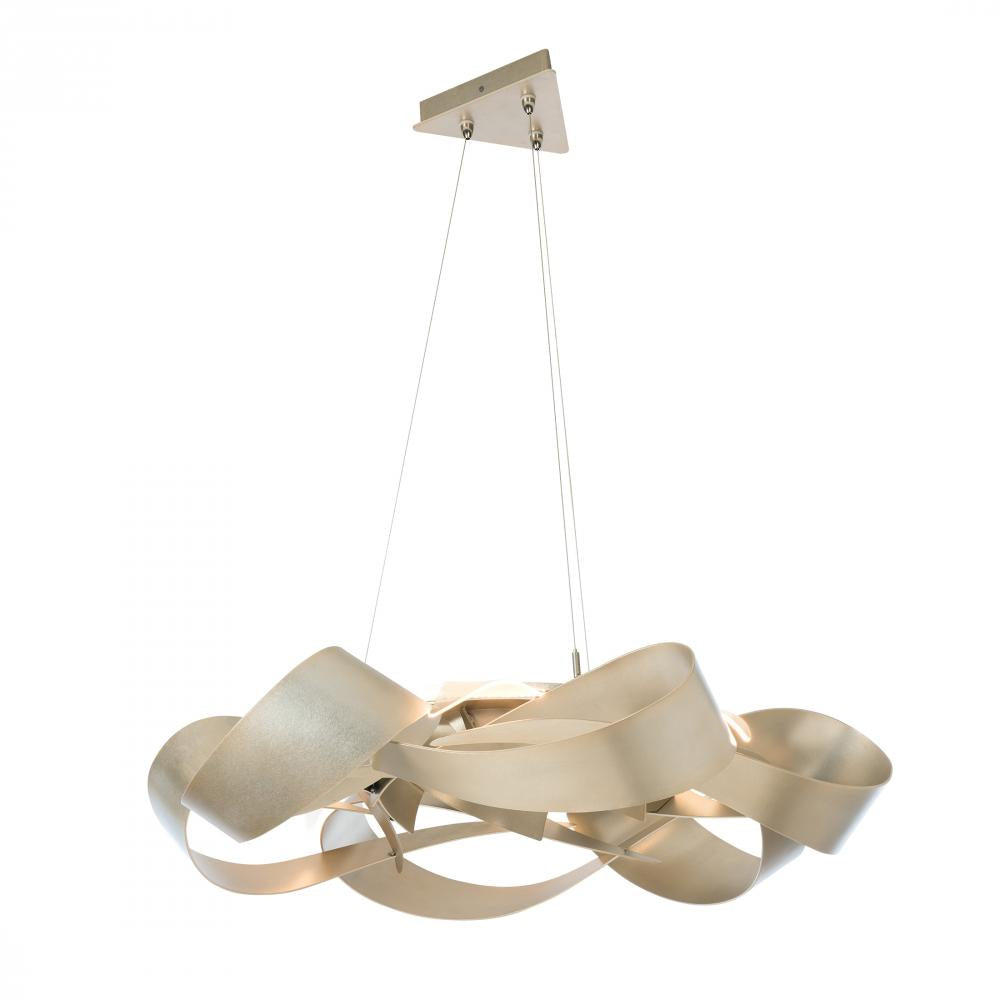 Hubbardton Forge Flux Large LED Pendant 136525 Pendant Hubbardton Forge Platinum  