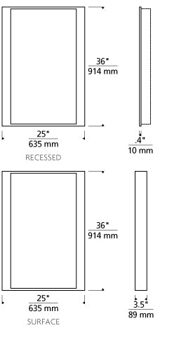 Tech Lighting Siber Mirror