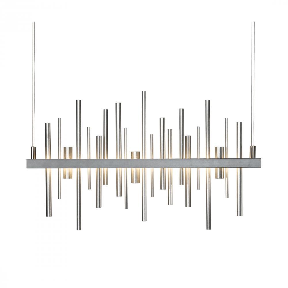 Hubbardton Forge Cityscape LED Pendant 139725 Pendant Hubbardton Forge Platinum  