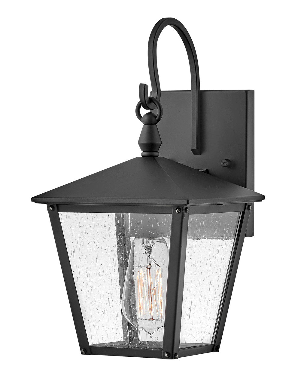 OUTDOOR HUNTERSFIELD Wall Mount Lantern Outdoor l Wall Hinkley Black 8.75x7.0x13.75 