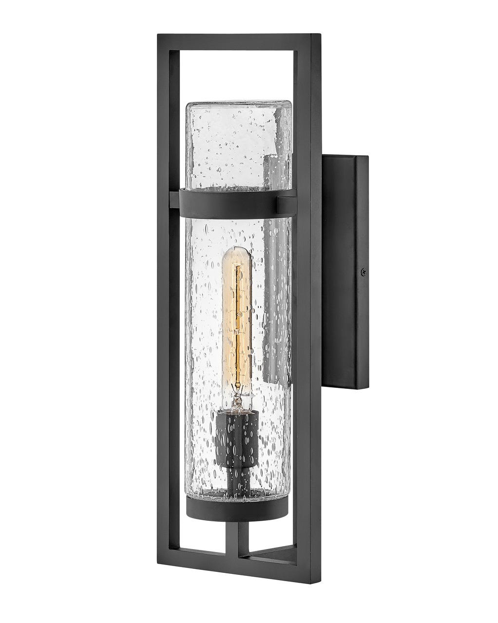 OUTDOOR CORDILLERA Wall Mount Lantern Outdoor l Wall Hinkley Black 7.0x7.5x20.0 