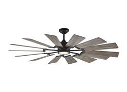 Monte Carlo 62" Prairie Fan Ceiling Fan 14PRR62 Ceiling Fan Monte Carlo Aged Pewter  