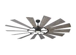 Monte Carlo 72" Prairie Grand Ceiling Fan 14PRR72 Ceiling Fan Monte Carlo Aged Pewter  