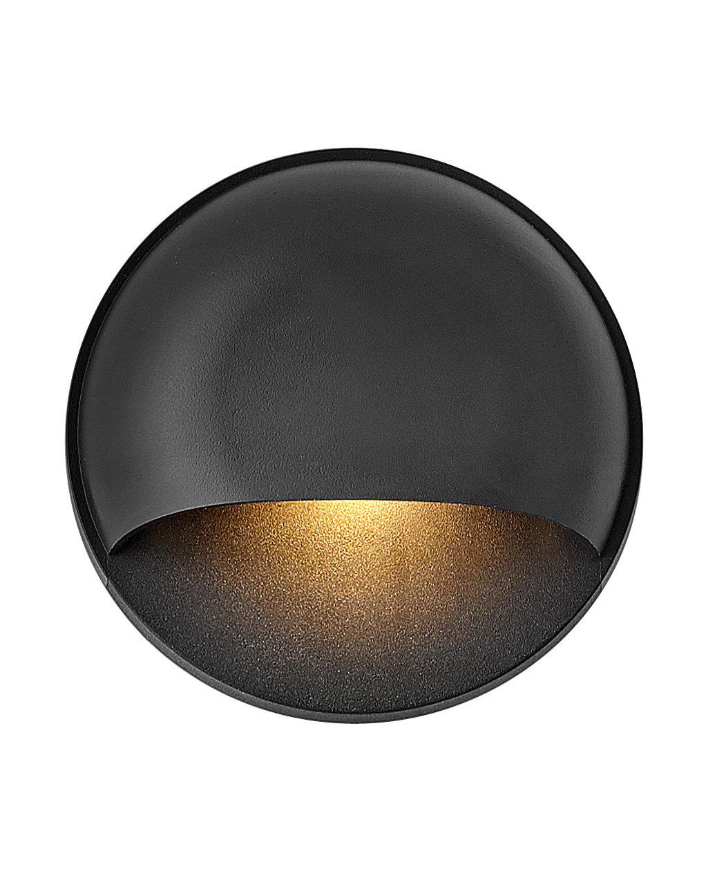 Hinkley  Nuvi Round Deck Sconce Outdoor Wall Lights Hinkley   