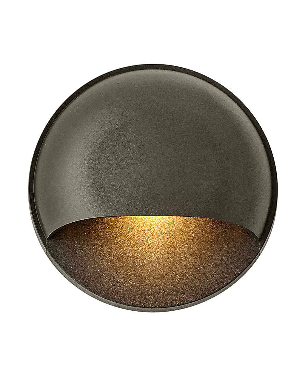 Hinkley  Nuvi Round Deck Sconce Outdoor Wall Lights Hinkley   