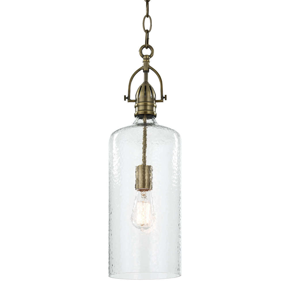 Regina Andrew Bar Pendant 16-1097NB Pendants Regina Andrew Natural Brass  