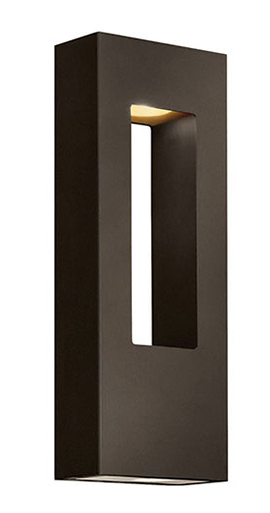 ATLANTIS-Medium Wall Mount Lantern Outdoor l Wall Hinkley Bronze LED 