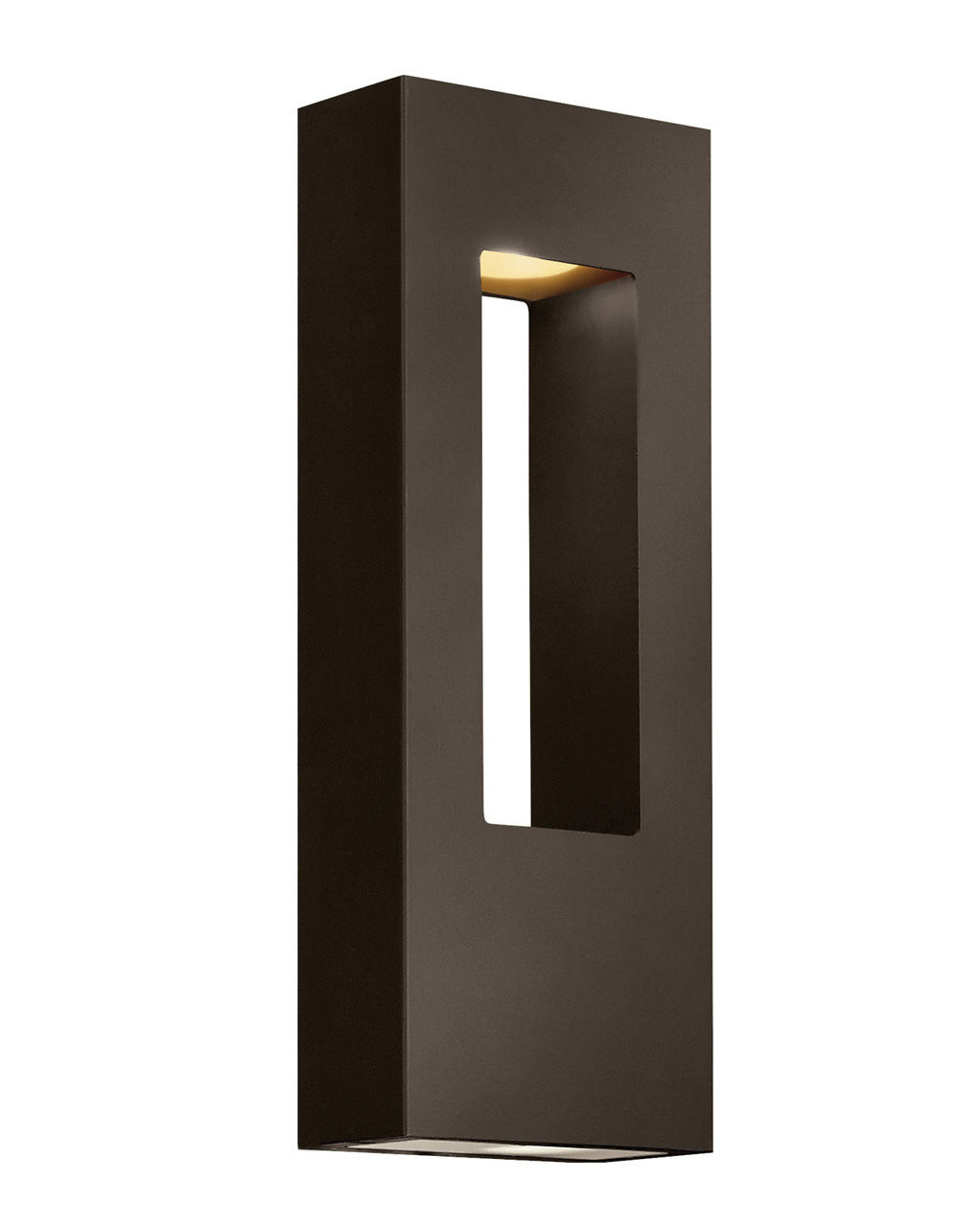 ATLANTIS-Medium Wall Mount Lantern Outdoor l Wall Hinkley Bronze MR16 LED 