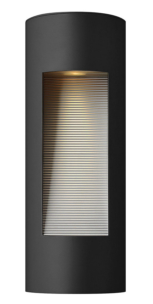 OUTDOOR LUNA Wall Mount Lantern Outdoor l Wall Hinkley Satin Black 3.5x6.0x16.0 