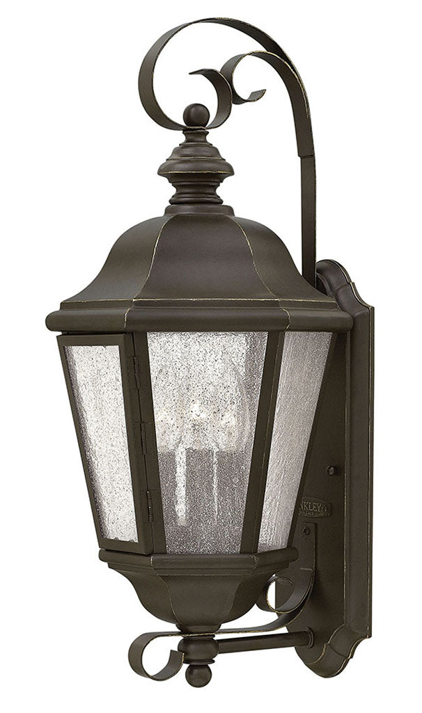 OUTDOOR EDGEWATER Wall Mount Lantern Outdoor l Wall Hinkley Oil Rubbed Bronze 9.5x10.0x21.0 