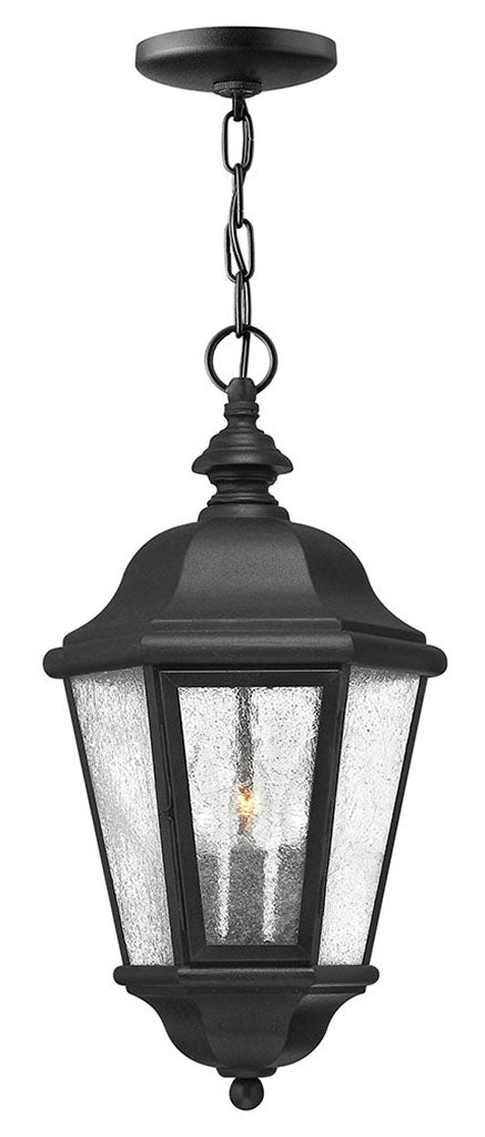 OUTDOOR EDGEWATER Hanging Lantern Outdoor Light Fixture l Hanging Hinkley Black 10.0x10.0x19.5 No