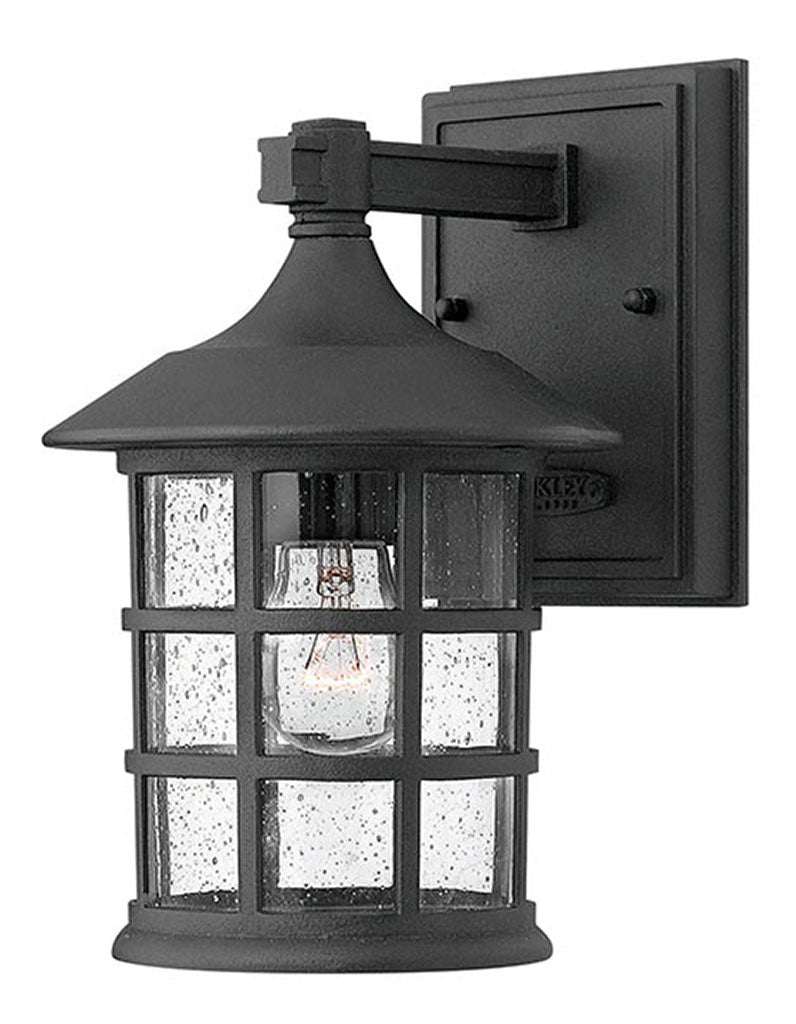 OUTDOOR FREEPORT Wall Mount Lantern Outdoor l Wall Hinkley Black 7.0x6.0x9.25 