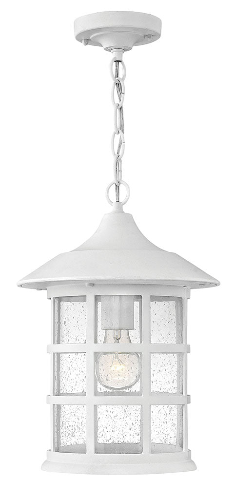 OUTDOOR FREEPORT Hanging Lantern Outdoor Light Fixture l Hanging Hinkley Classic White 10.0x10.0x14.0 