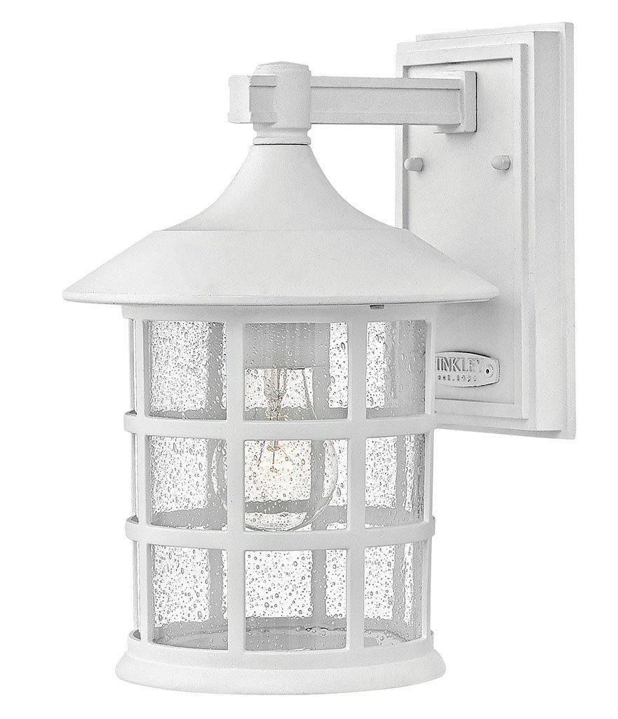 Hinkley FREEPORT-Medium Wall Mount Lantern 1804 Outdoor Wall Lights Hinkley Classic White  