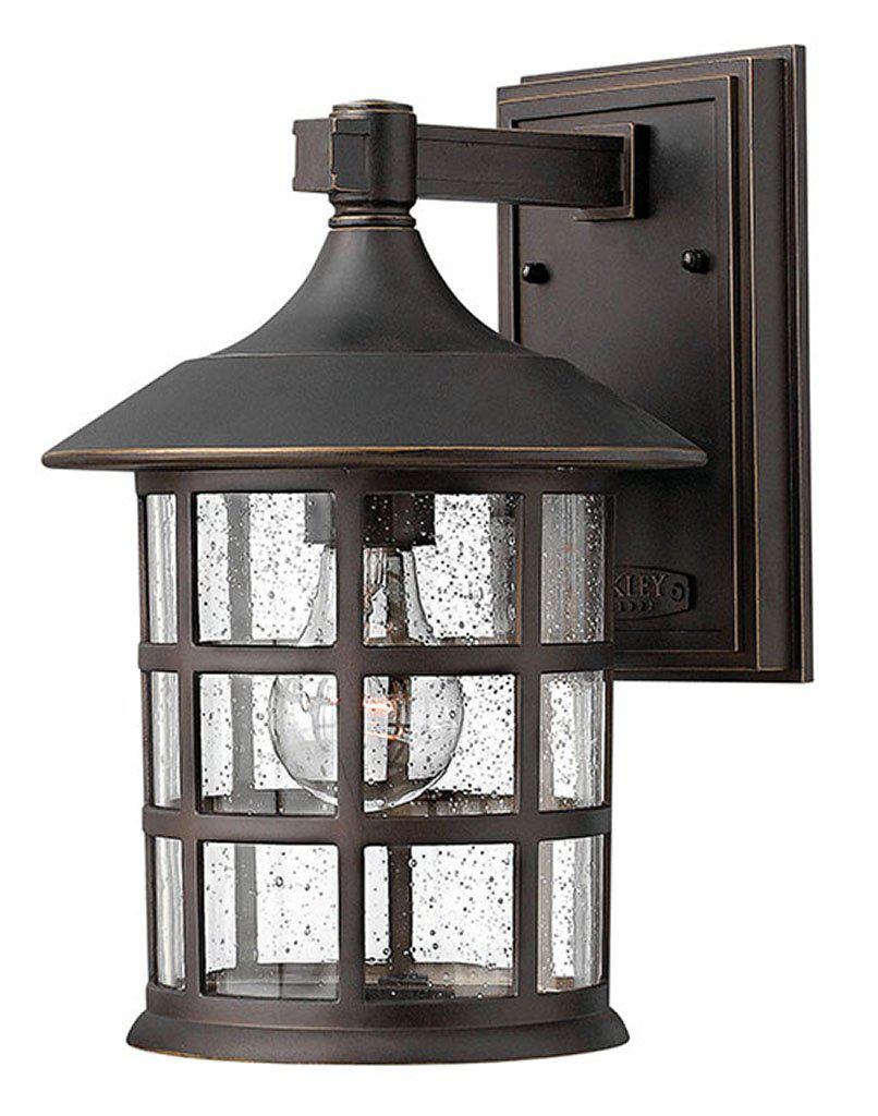 Hinkley FREEPORT-Medium Wall Mount Lantern 1804 Outdoor Wall Lights Hinkley Oil Rubbed Bronze  