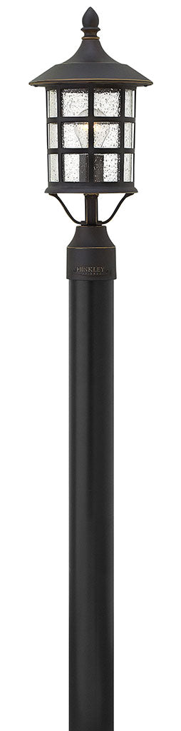 Hinkley FREEPORT-Medium Post Top or Pier Mount Lantern 1807 Pier & Post Mount Lights Hinkley Oil Rubbed Bronze  