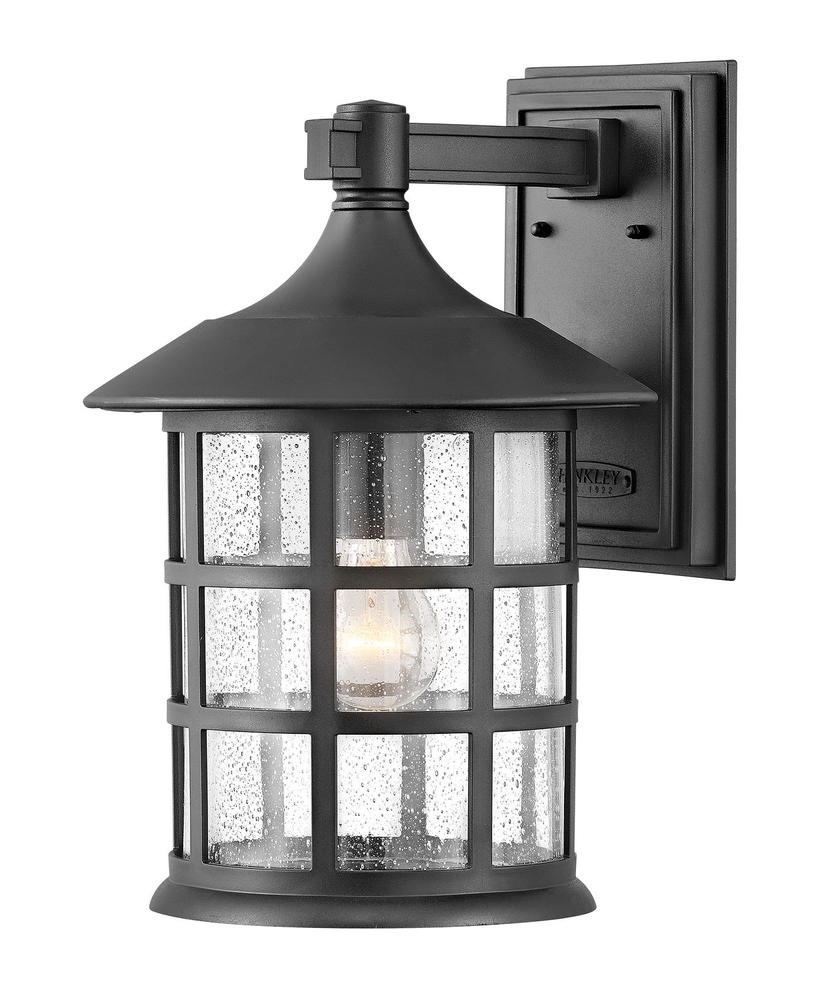 Hinkley FREEPORT COASTAL ELEMENTS Large Wall Mount Lantern 1865 Outdoor Wall Lights Hinkley Black  