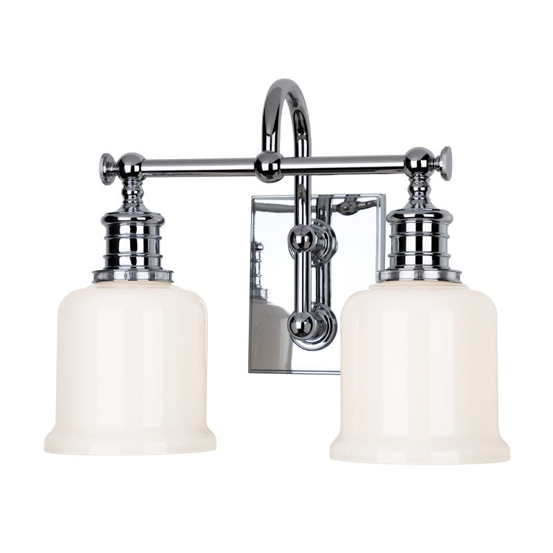 Keswick - 2 LIGHT BATH BRACKET Vanity Lights Hudson Valley Lighting Polished Chrome  