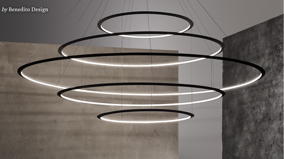 Bover CIRCULAR Pendant Lamp S/5L/120/200/300/200/120