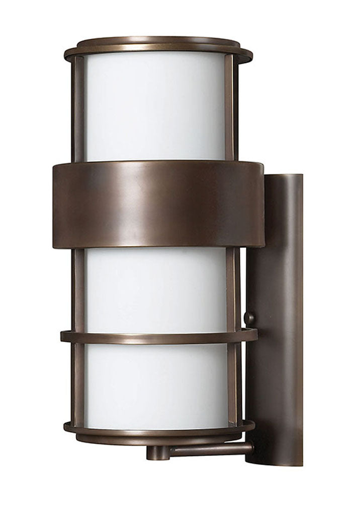 OUTDOOR SATURN Wall Mount Lantern Outdoor l Wall Hinkley Metro Bronze 11.5x10.0x20.25 