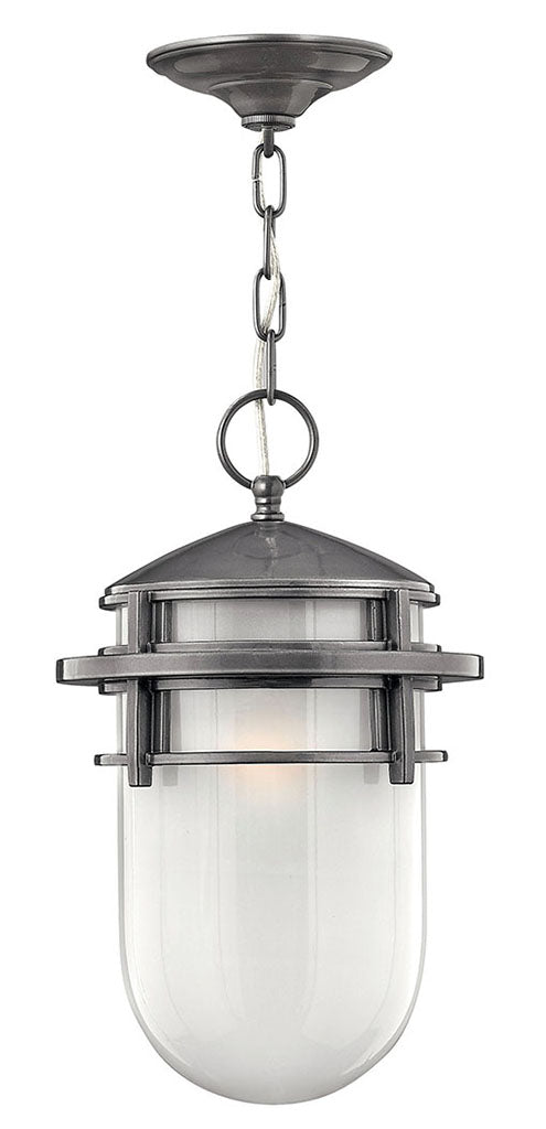 OUTDOOR REEF Hanging Lantern Outdoor Light Fixture l Hanging Hinkley Hematite 9.0x9.0x15.0 