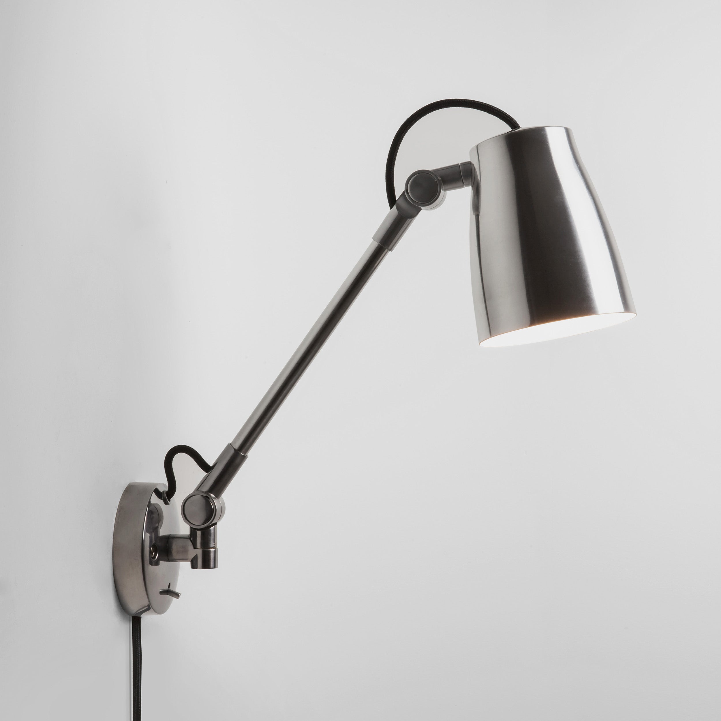 Astro Lighting Atelier Wall Wall Light Fixtures Astro Lighting 16.93x4.8x16.93 Matt Black No, E26/Medium