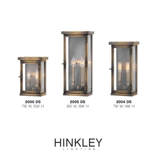 Hinkley OUTDOOR HAMILTON Large Wall Mount Lantern 2005