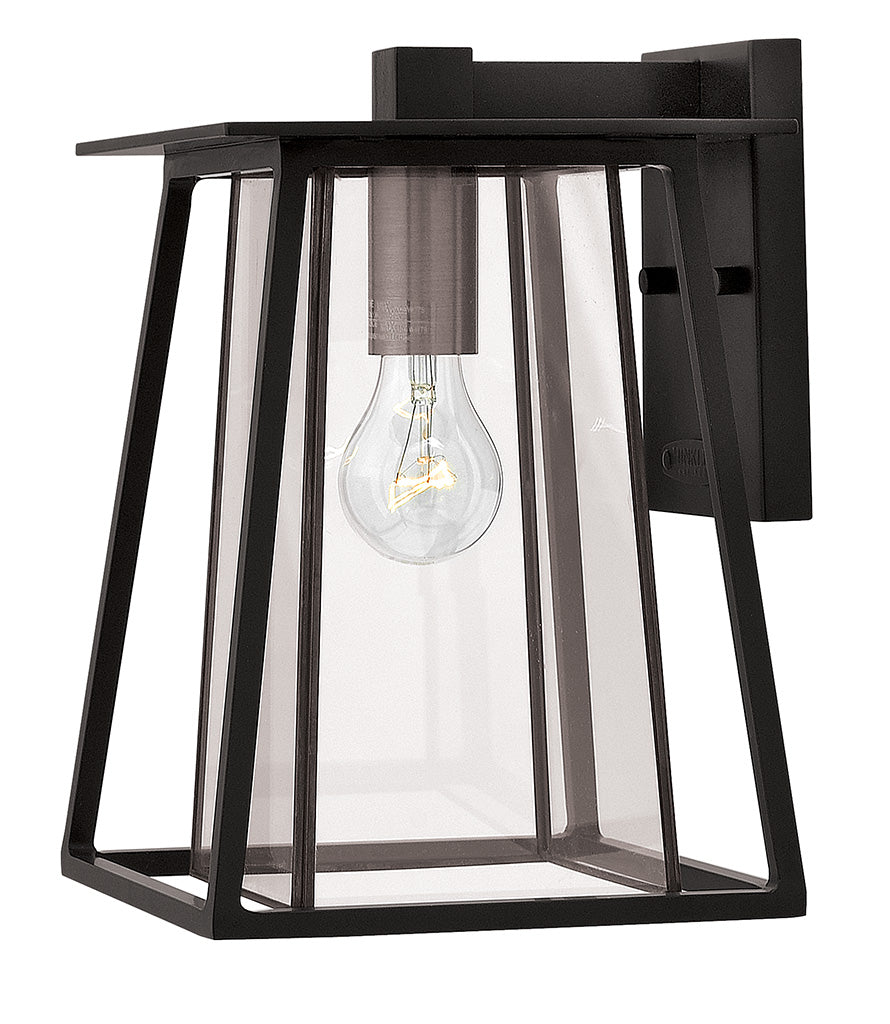 OUTDOOR WALKER Wall Mount Lantern Outdoor l Wall Hinkley Black 9.25x8.25x12.25 