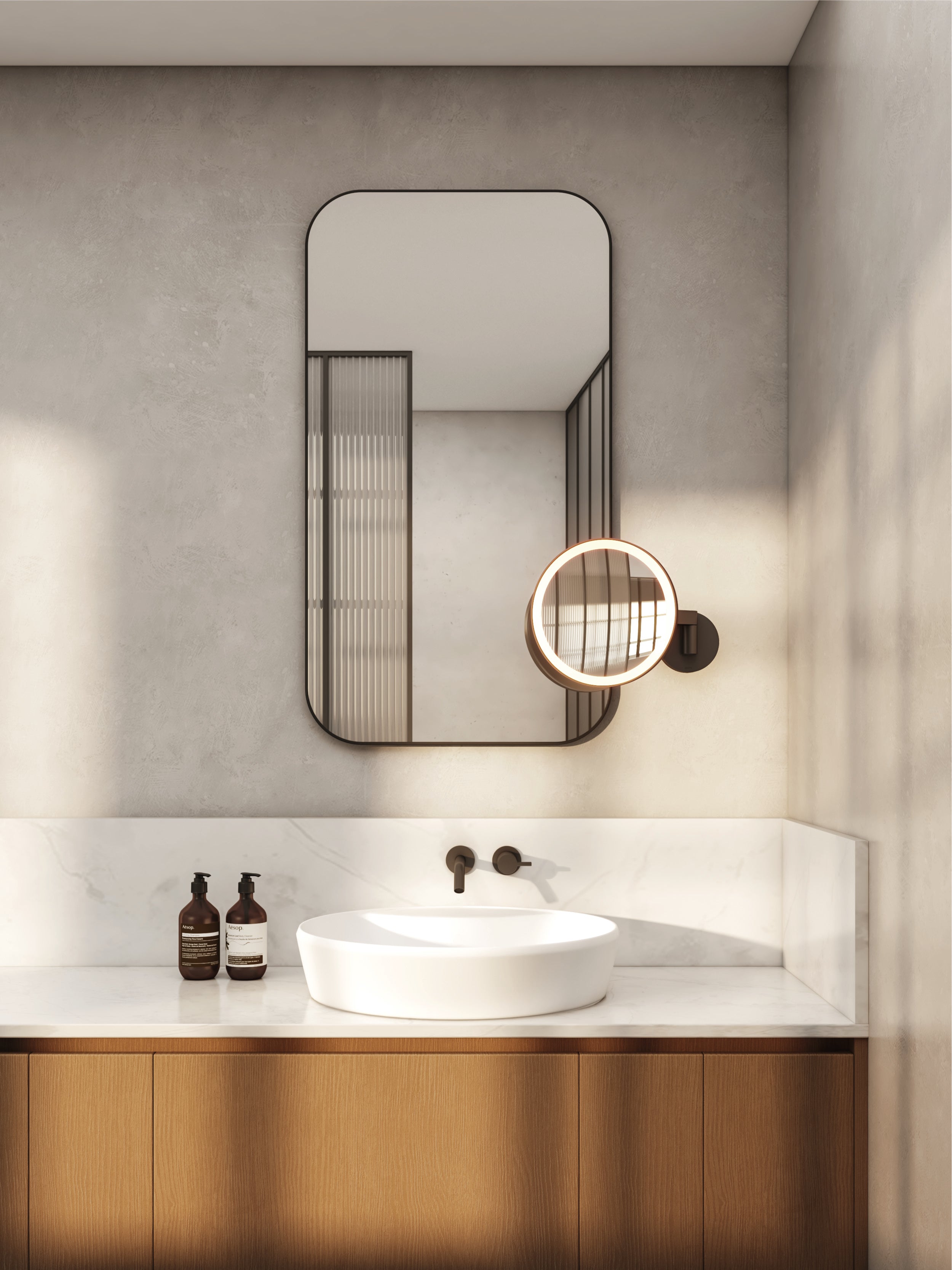 Astro Lighting Nagoya LED Vanity Mirrors Astro Lighting   