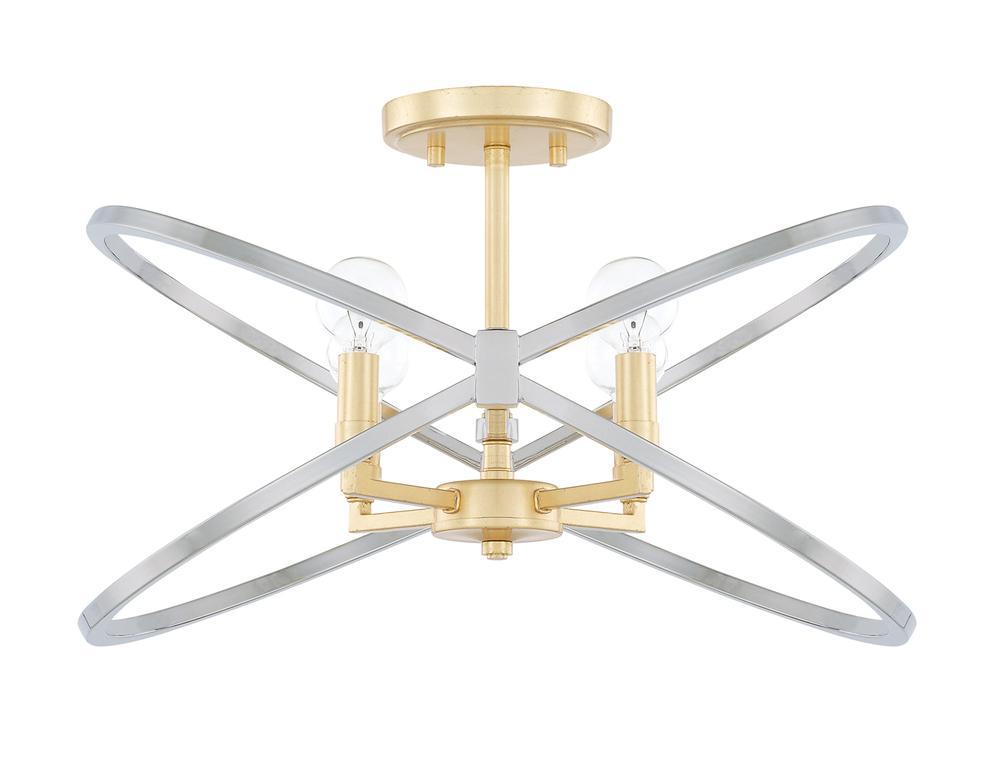 Capital 4 Light Semi-Flush 220841