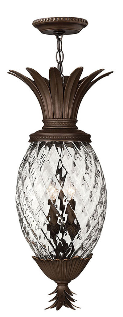 OUTDOOR PLANTATION Hanging Lantern Outdoor Hanging Lights Hinkley Copper Bronze 12.5x12.5x28.5 