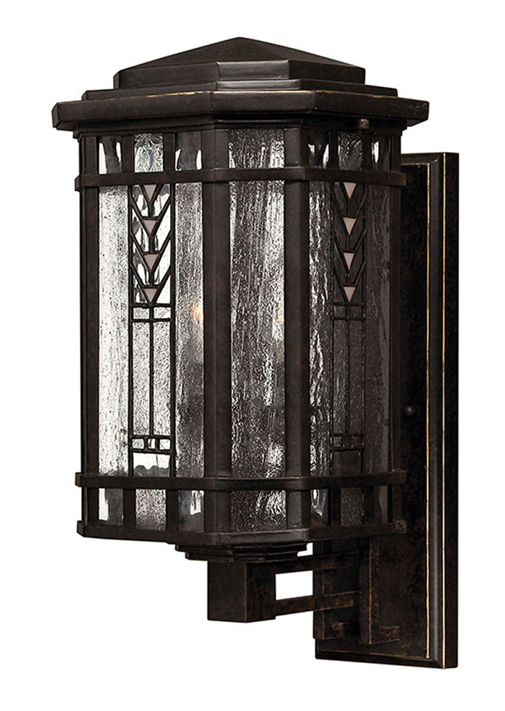 OUTDOOR TAHOE Wall Mount Lantern Outdoor l Wall Hinkley Regency Bronze 11.0x8.5x17.0 