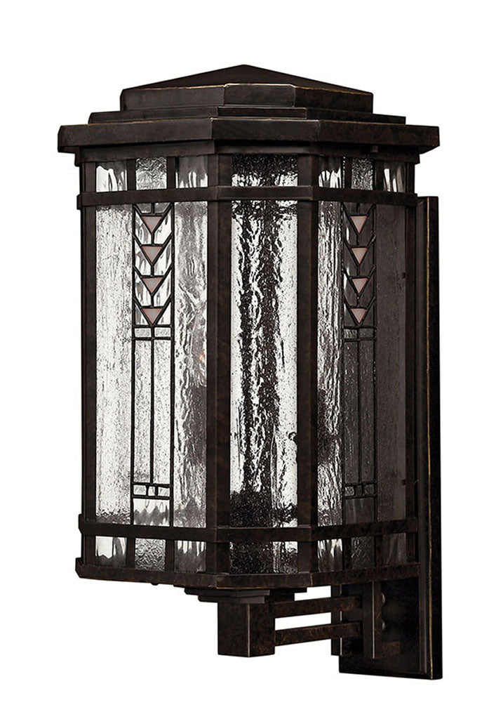 OUTDOOR TAHOE Wall Mount Lantern Outdoor l Wall Hinkley Regency Bronze 14.75x12.0x22.5 