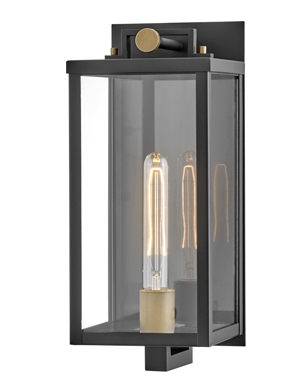 OUTDOOR CATALINA Wall Mount Lantern Outdoor l Wall Hinkley Black 8.0x6.5x16.0 