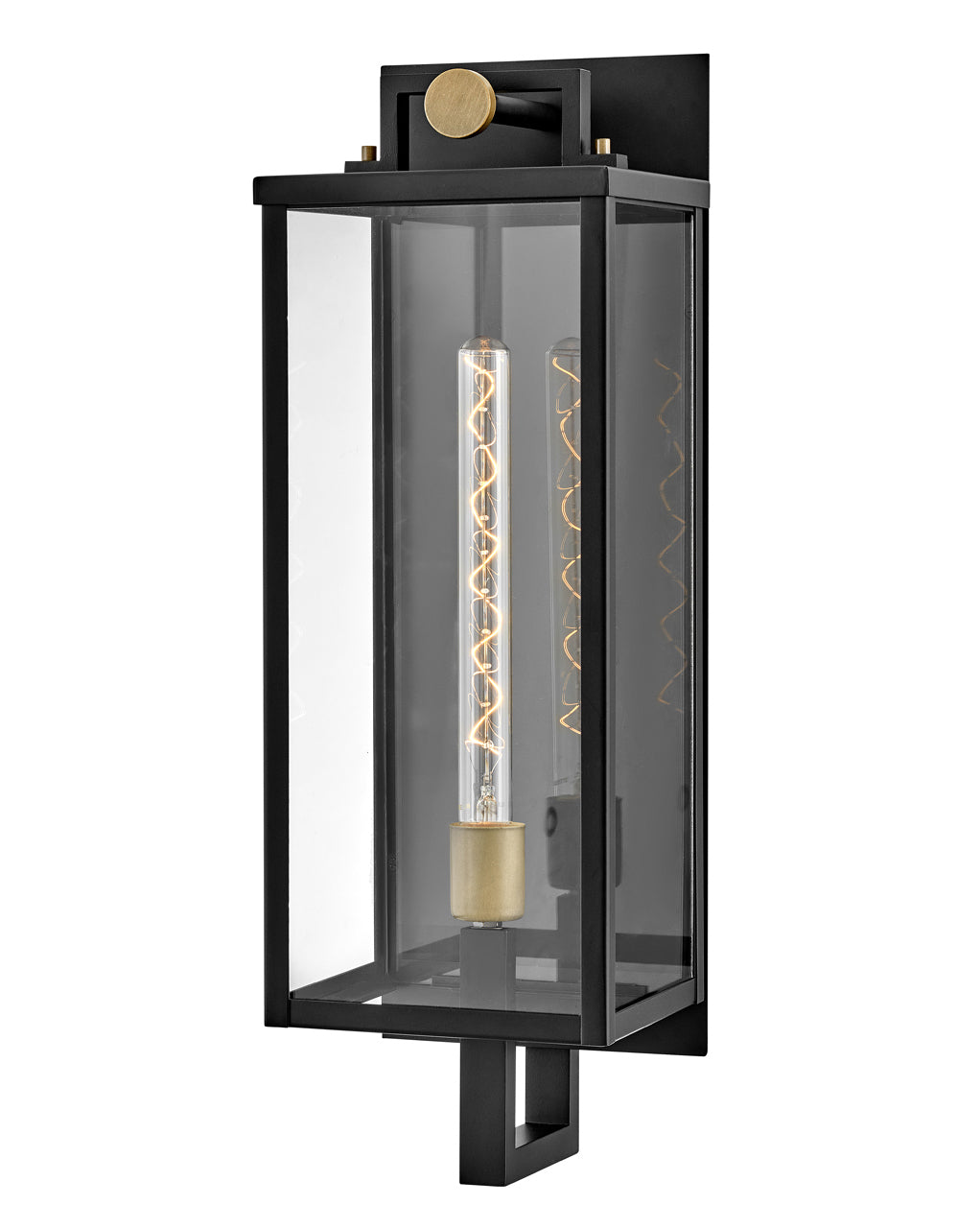 OUTDOOR CATALINA Wall Mount Lantern Outdoor l Wall Hinkley Black 9.0x7.5x24.0 