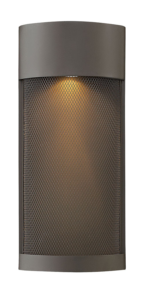 OUTDOOR ARIA Wall Mount Lantern Outdoor Wall Lights Hinkley Buckeye Bronze 4.0x7.5x17.25 