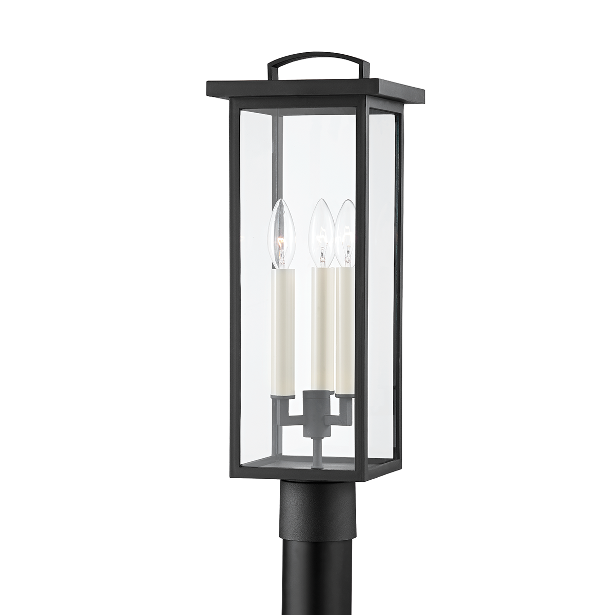 Troy EDEN 3 LIGHT EXTERIOR POST P7524 Outdoor l Post/Pier Mounts Troy Lighting   