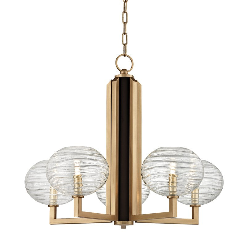 BRETON - 5 LIGHT CHANDELIER