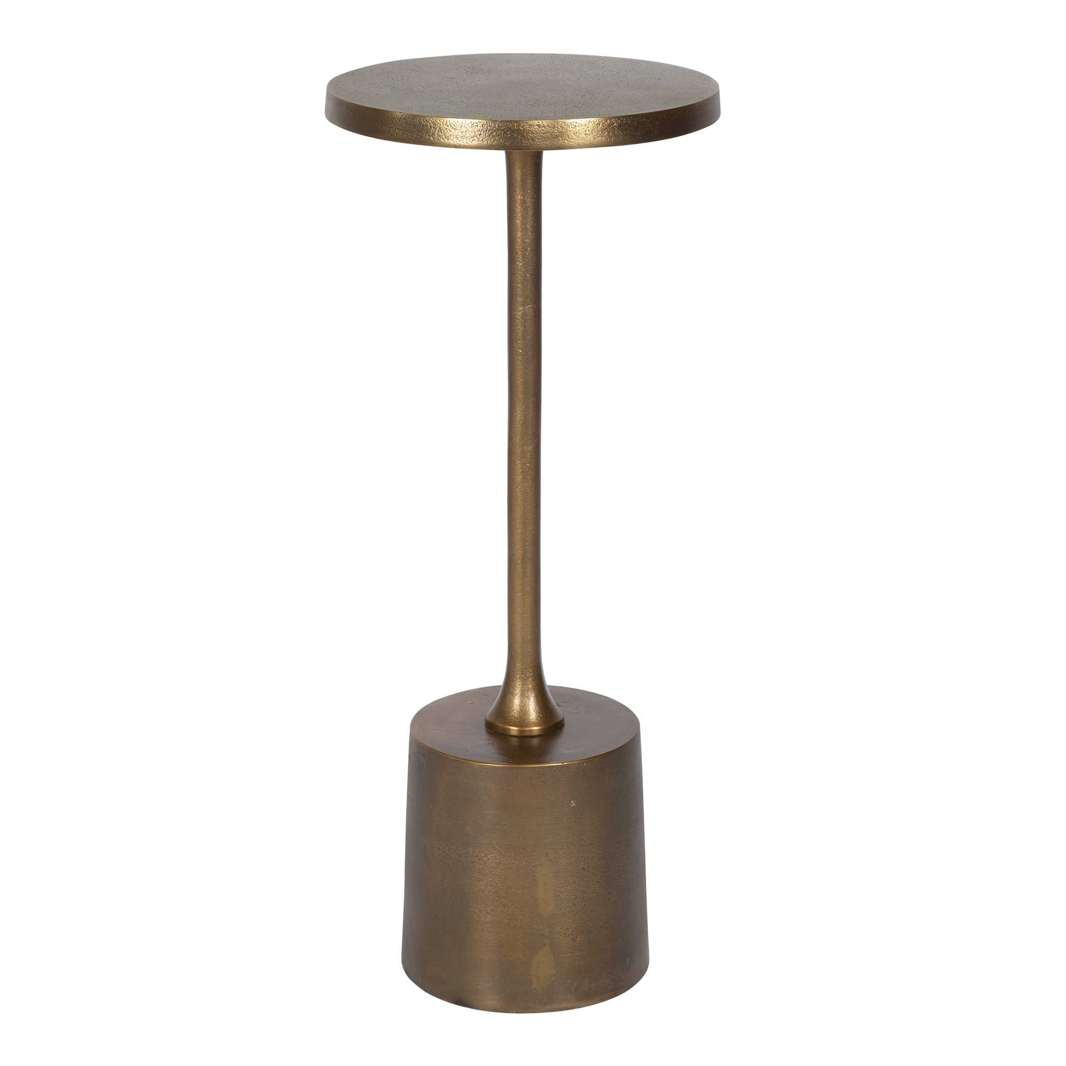 Uttermost Sanaga Drink Table Gold Décor/Home Accent Uttermost ALUMINUM  