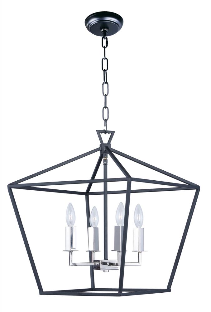 Maxim Abode-Single-Tier Chandelier 25156 Lantern Maxim   