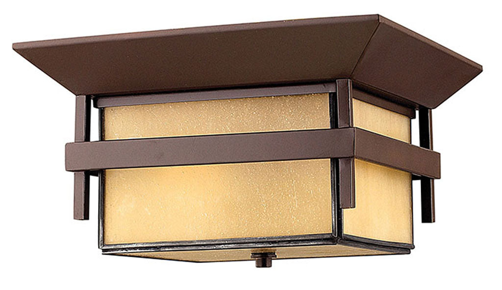 OUTDOOR HARBOR Flush Mount Outdoor l Wall Hinkley Anchor Bronze 12.25x12.25x7.0 