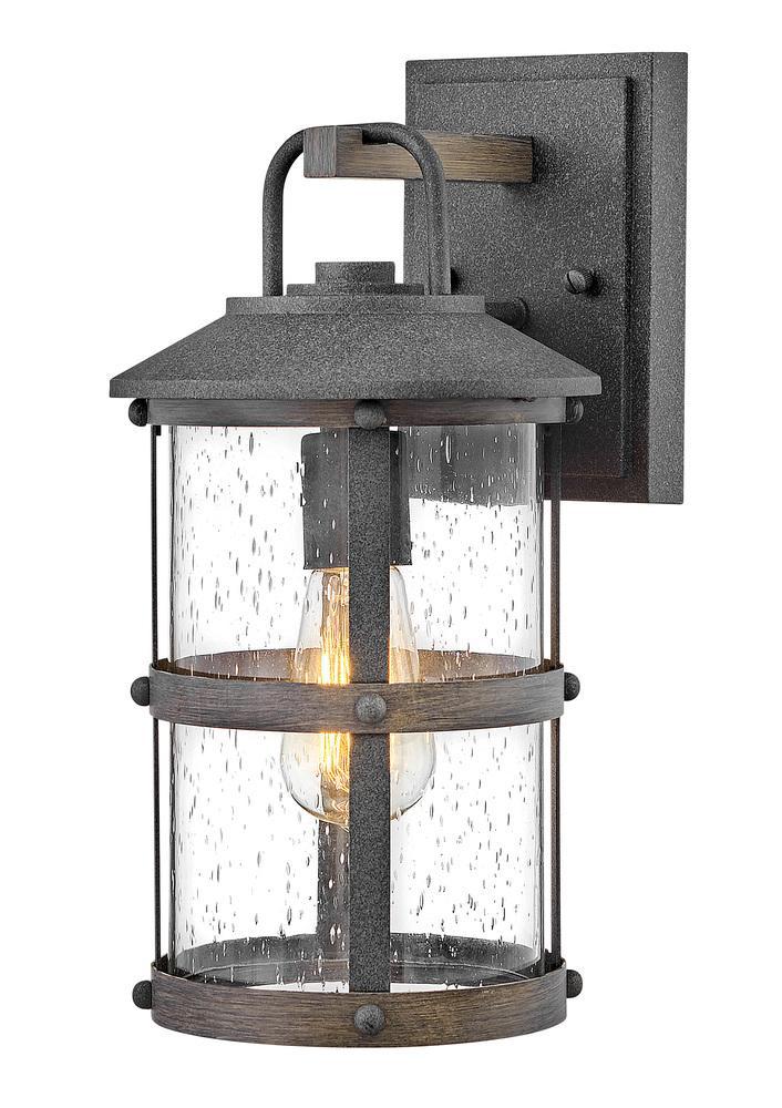 Hinkley OUTDOOR LAKEHOUSE Small Wall Mount Lantern 2680 Outdoor Wall Lights Hinkley Gray  