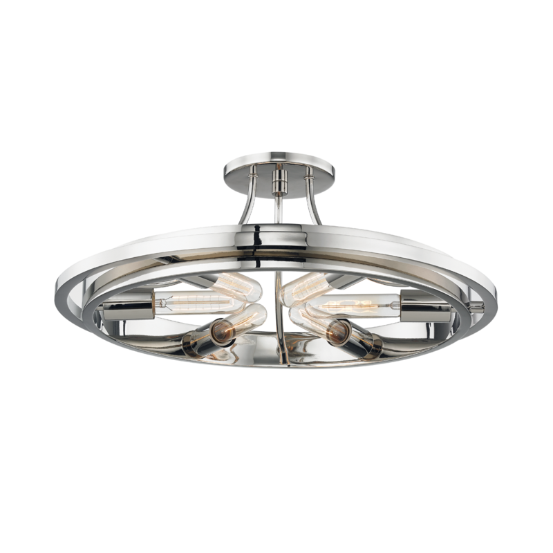 Hudson Valley 6 LIGHT FLUSH MOUNT 2721