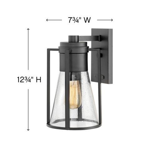 Hinkley OUTDOOR REFINERY Medium Wall Mount Lantern 2824